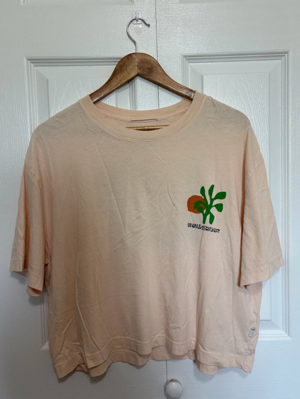 Quiksilver Peach Graphic T-Shirt